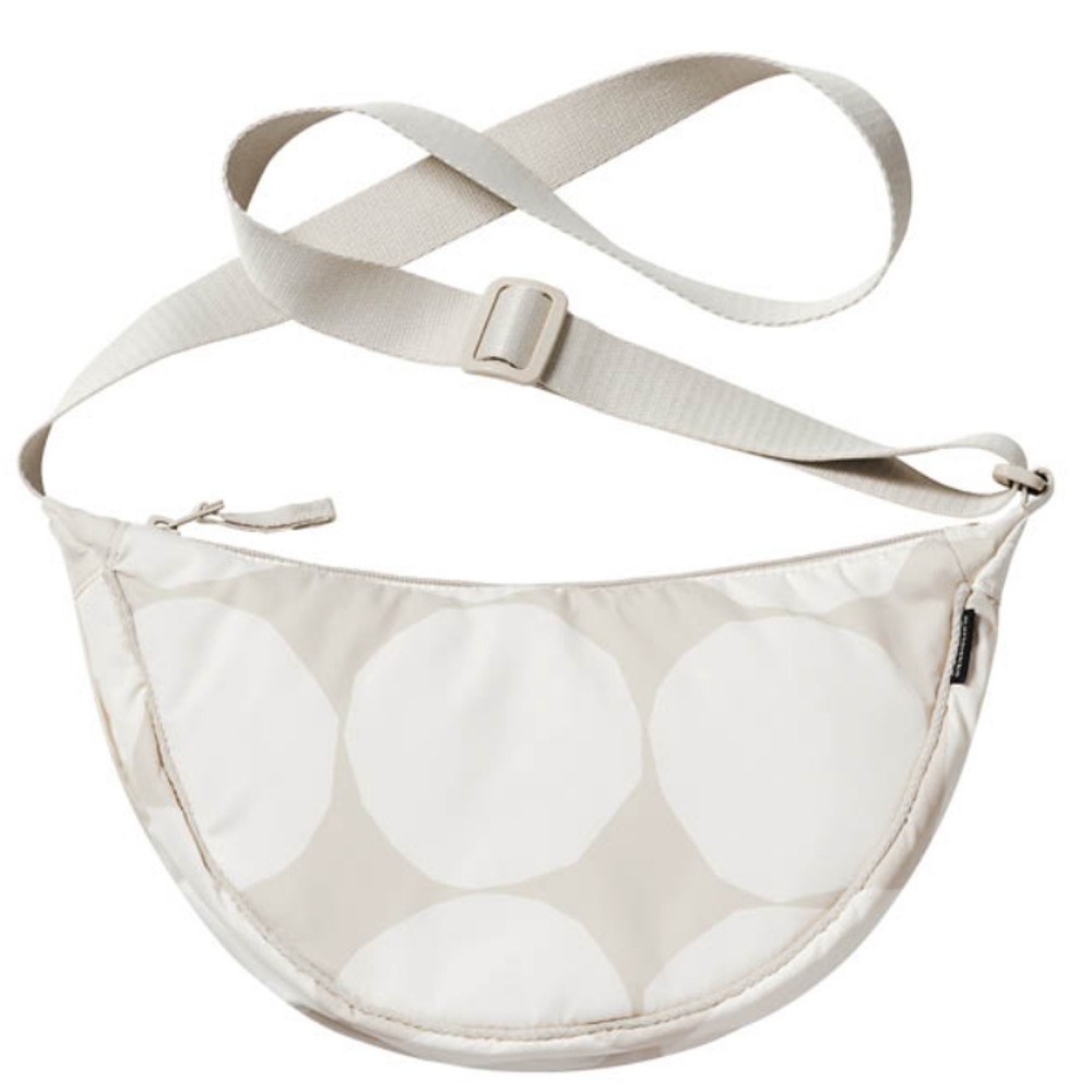 New Uniqlo x Marrimekko Mini Shoulder Bag in light gray